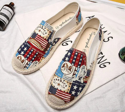 2020 Spring Men's Canvas Casual Shoes - Breathable Design