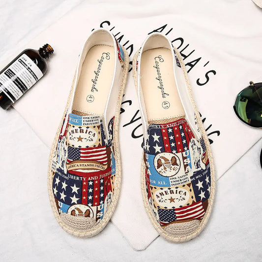 2020 Spring Men's Canvas Casual Shoes - Breathable Design
